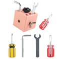 thumbnail image 1 of Wooden Screw Driver Toy: Square Portable Educational Toy Learning Toy for Kids, 1 of 10
