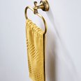 thumbnail image 3 of Oval Towel Ring Antique Brass Exquisite Pattern Carving Hanger Hand Towel Holder for Bathroom Kitchen Accessories, 3 of 7