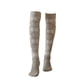 thumbnail image 1 of Jumpingount 1 par de medias por encima de la rodilla para mujer, bonitos calcetines con estampado de copos de nieve para Festival, calcetines Type2 NO2, 1 of 6