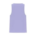 thumbnail image 4 of Birdeem Tank Top for Women Womens Printing Color Tank Top with Round Neck Faux Cotton and Linen Button Design and A Sense of Top with Round Neck Tank Tops, 4 of 12