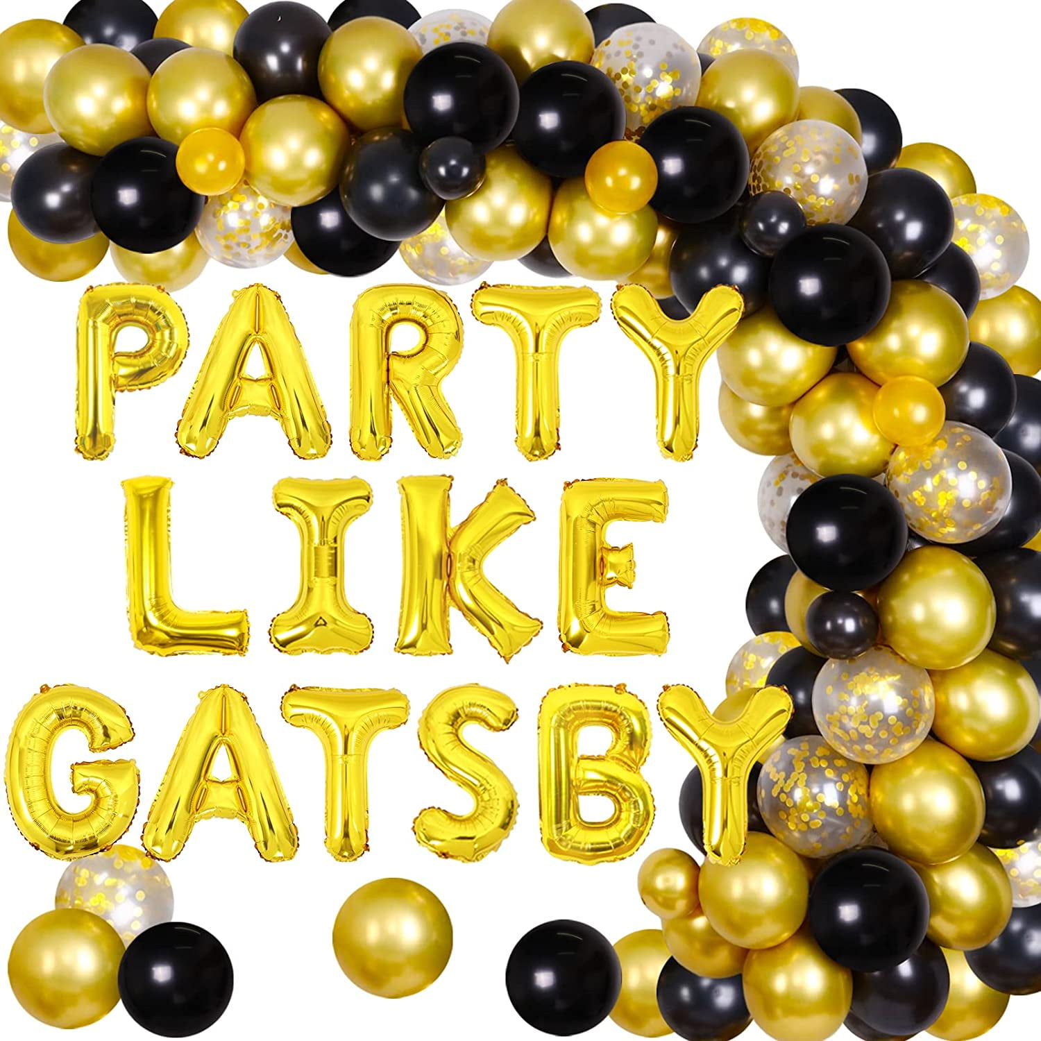  Roaring 20s Party Decorations Great Gatsby Party Decorations  1920s Party Decorations Great Gatsby Decorations Great Gatsby Backdrop  Party Like Gatsby Balloons Roaring Twenties Decoration Flapper Decor : Toys  & Games