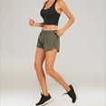 thumbnail image 3 of Pantalones cortos de yoga antideslumbrantes sueltos transpirables Pantalones cortos para correr casuales al aire libre Pantalones deportivos para mujeres Zhivalor BST3012400-1, 3 of 6