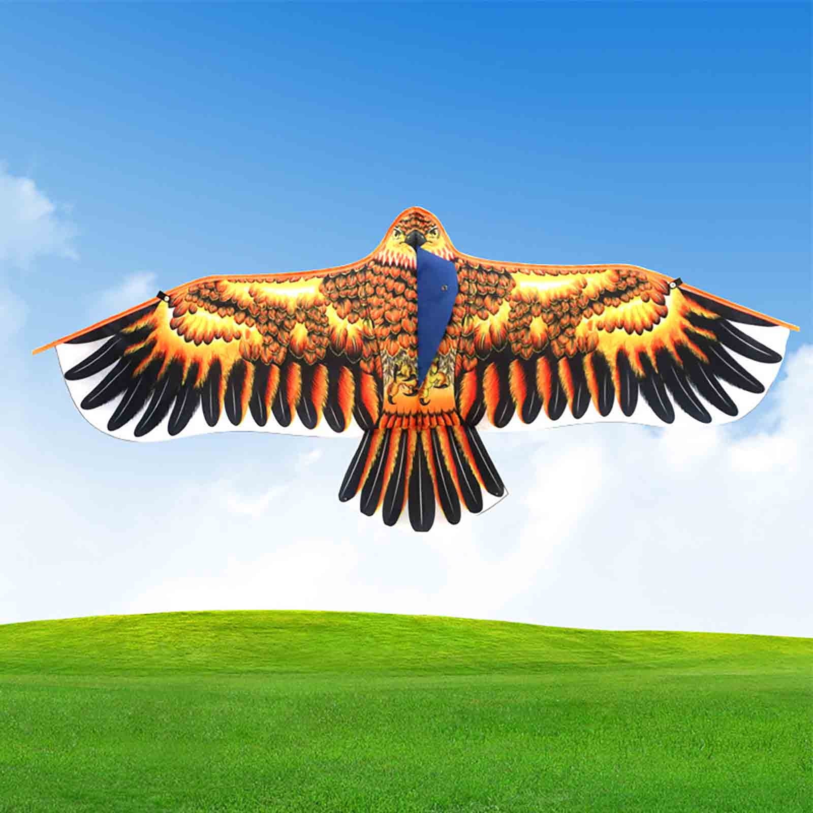 Cerf-volant Aigle Géant 1,8m – Facile à Faire Voler, Tissu Super Résistant, Structure Bien Pensée – Parfait Pour Les Débutants Et Les Sorties En Plein Air