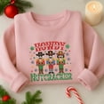 thumbnail image 2 of Howdy Nutcracker Embroidered Sweatshirt, Christmas Western Style Shirt, Cowboy Nutcracker Shirt, Merry Christmas Shirt, Winter Gift, 2 of 5