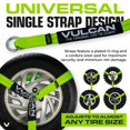thumbnail image 4 of VULCAN Snap Hook Vehicle Tie Down Kits - Heavy Duty Stake Pocket D Rings - Lasso Style - High-Viz, 4 of 9