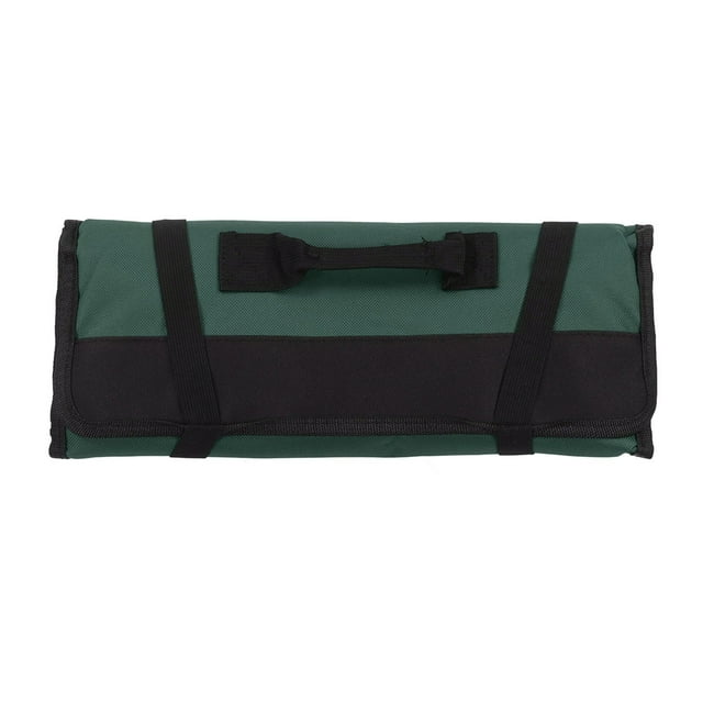 Tool Roll, Oxford Cloth Tool Bag Waterproof Large Capacity Multi Pockets For Maintenance Red,Black,Blue,Green