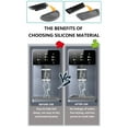 thumbnail image 3 of Apmemiss Clearance Refrigerator Drip Catcher Tray, Mini Fridge Drip Tray Protects Ice and Water Dispenser Pan, Fridge Spills Water Pad for Spills, Build-Up and Water Splat, 3 of 8