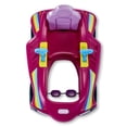 thumbnail image 2 of Little Tikes Jett Car Racer Pink, Ride On Car with Adjustable Seat Back, Dual Handle Rear Wheel Steering, Racing Control, Kid Powered Fun, Great Gift for Kids, Toys for Girls Boys Ages 3-10 Years, 2 of 5