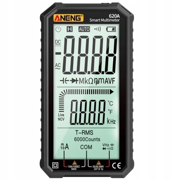 Ultra-thin full-screen smart multimeter digital large screen automatic no need to shift high-precision multi-function digital display multimeter