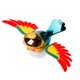 thumbnail image 1 of Juguete decorativo para pájaros, versátil, ligero, interactivo, para salpicadero de vehículo. Rojo, 1 of 9