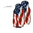 thumbnail image 6 of KAKALAD Original American Flag Usa Patriotic 02 Universal Car Accessories Seat Covers Set Front Vehicle Seats Protector 2 Pcs, 6 of 9