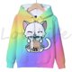 thumbnail image 4 of Sudadera con capucha de animales Boba Tea, sudadera con capucha de gato y zorro, sudadera con capucha Harajuku, sudaderas con capucha para niños, suéteres kawaii, sudaderas casuales, ropa para niños, 4 of 5
