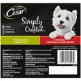 thumbnail image 3 of Cesar Simply Crafted Wet Dog Food Variety Pack, 1.3 Oz Tubs (8 Pack), 3 of 13