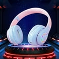 thumbnail image 2 of Pisexur Electrónica para Hombres Nuevos Auriculares con LED Emisor de Luz Bluetooth Color Degradado Auriculares Inalámbricos Bluetooth Teléfonos Móviles Electrónica para Niños, Organizador de Electró, 2 of 8
