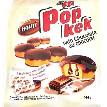 Eti Mini Pop Cake with Chocolate -8 Pack