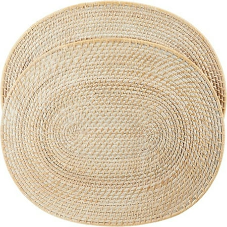 

Table Placemat Hand-Woven Rattan Placemat