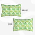 thumbnail image 2 of Lsque Happy St. Patrick's Day Pattern Pillow Case – Soft & Cozy Throw Pillow Cover, Hypoallergenic Cushion Case for Sleeping Women with Envelope Closure-20"x30", 2 of 6