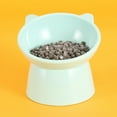 thumbnail image 2 of Ohmyroo Tilted Pet Bowl Anti-Slip Spill-Proof Food Water Dish for Cats Dogs, 2 of 2