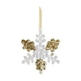 thumbnail image 2 of AUTUMN Christmas Tree Ornament Decorations, Christmas Snowflake Gold-Edged Ornament Hanging, for Christmas Tree Home Gift for Christmas Pendant Xmas Party Decorations, 2 of 6