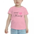 thumbnail image 2 of Mini Mommy Funny Toddler T-Shirts for Boys Girls (Pink, 3T), 2 of 5