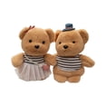 thumbnail image 3 of Peluches en Forma de Pareja de Ositos Azul, 3 of 3