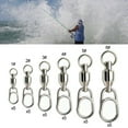thumbnail image 6 of Beisidaer Ball Bearing Fishing Swivel With Oval Split Ring Fishing Tackle Connector, 6 of 6
