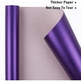 thumbnail image 2 of Deep Purple Matte Wrapping Paper,Solid Color Pearly-Lustre Paper,Gift Wrapping Paper,Perfect for Wedding,Valentine's Day,Birthday, Christmas,Baby Shower,DIY Bouquet (17 Inches X 32.8 Feet), 2 of 4