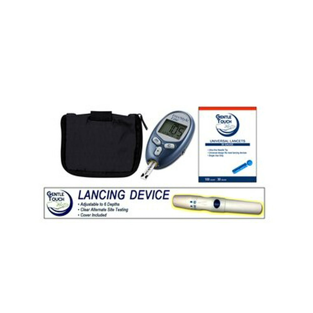 ABBOTT FreeStyle Lite Meter [+] Lancing Device & Lancets For GLucose Care