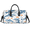 Black, variant on Herdesigns Nautical Fish Sports Travel Duffle Bag for Men Women, Gym Bag Waterproof Lightweight Weekend Carry On Tote, Retro Sea Fishing