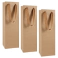 thumbnail image 1 of OULII 12 Pcs Sac en Papier pour Boisson Jus Récipient Brun Clair Adultes, 1 of 6