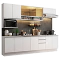 thumbnail image 1 of Cocina Integral Completa 280cm Genova Madesa 04 Blanco, 1 of 8