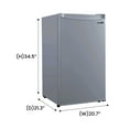 thumbnail image 2 of Conserv 3cf Compact Upright Freezer REVERSIBLE DOOR Freestanding 110V E-Star, 2 of 13