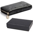 thumbnail image 3 of Wallet For Women,genuine Leather Womens Wallet 8 Credit Cards Phone Holder, Soft Fashion Purse Ladies Clutch-black Black -, 3 of 4