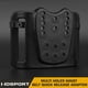 thumbnail image 3 of Hugtrwg Adaptador Universal Funda Extracción Rápida Adaptador Kydex Al Desgaste (negro), 3 of 9