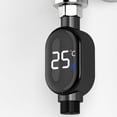 thumbnail image 5 of little home 0-99℃ Black Intelligent LED Display Celsius Water Thermometer 1/2 Interface, 5 of 10