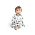 thumbnail image 3 of M+A by Monica + Andy Organic Cotton Gender Neutral First Moves Bodysuit + Groove Pant Set, Sizes Newborn -24 Months, 3 of 8