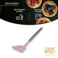 Thyme & Table Slotted Turner With Stainless Steel Handle