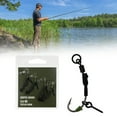 thumbnail image 4 of KUFptva Carp Fishing Wide Gape Hook with Leader and Antitangle Sleeve, Fishing Hook Carp Fishing Leader Hook, 4 of 7
