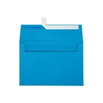 JAM Paper A8 Self Seal Invitation Envelopes 5 1/2" x 8 1/8" Light Blue 250/Pack (4885-102-250)