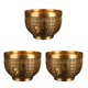 thumbnail image 2 of Matsuzay Brass Fu Bowl Folk Housewarming Gift Chinese Shui Feng  Bowl Traditional Type1 NO1, 2 of 6