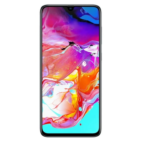 Japanese Unlocked Cell Phones Samsung Galaxy A70 A705M 128GB Dual SIM GSM Unlocked Android Phone W/ Dual 32MP Camera - White ()