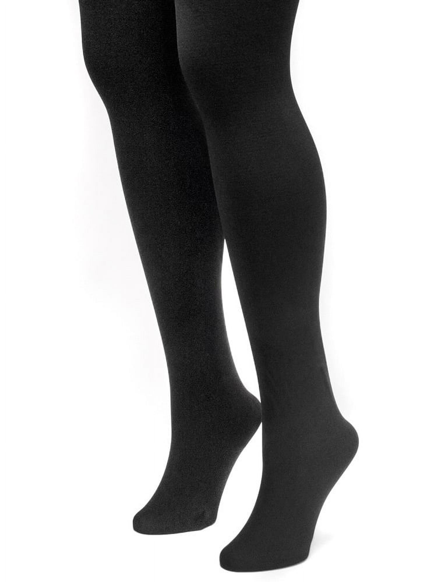 Kibovqul Women's 1-2 Pair Fleece lined wemen tights Women's Opaque