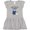 AC-Heather Grey, variant on Inktastic Happy Birthday, Grandpa Cute Penguins Girls Toddler Dress