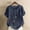 Navy, variant on CLOISE Short Sleeve Tops for Women Summer Plus Size Shirts Button Crewneck Casual Pullover Graphic Blouses Army Green