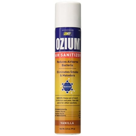 Ozium Spray 3.5oz Ozium Air Sanitizer (Vanilla) (Best Air Sanitizer Spray)