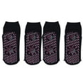 thumbnail image 2 of Self Heating Socks, Soft Fast Drying Strong Elastic Warm Heated Socks 4Pcs  For Winter White,Black,Red, 2 of 8