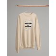 thumbnail image 3 of Mind People My Kinda People Sweatshirt Women -Image by Shutterstock, Female Large, 3 of 4