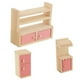 thumbnail image 5 of Ounissouiy Mini juego de muebles para casa de muñecas, casa modelo de juguete para niños, juego de muebles de madera, juguete educativo para niños, juego Muebles de casa de muñecas cocina Ounissouiy FN000080-03B, 5 of 6