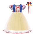 thumbnail image 4 of Vestido de Blancanieves para cosplay para niñas, disfraz de Halloween, carnaval, fiesta de cumpleaños, vestido de princesa, disfraz de fiesta para niñas pequeñas, 4 of 5