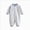 O28-Blue, variant on 18-24 Months Newborn Baby Boys And Girls Bodysuits Cute Print Long Sleeved Warm Bodysuits